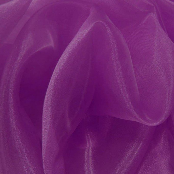 Tessuto Organza Cardinale - (Tessuti Organza)