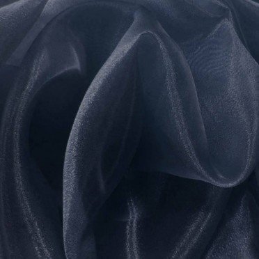 Tessuto Organza Marina Chiaro - (Tessuti Organza)