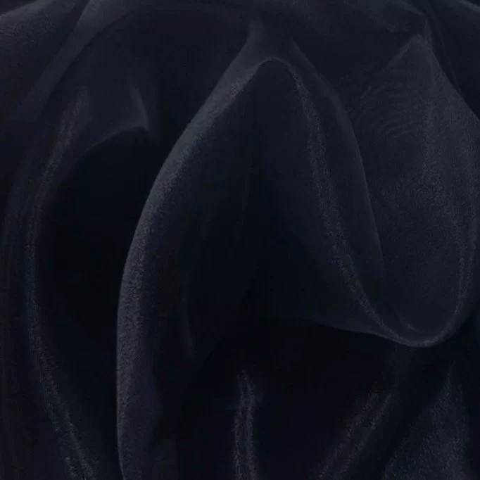 Tessuto Organza Marina - (Tessuti Organza)