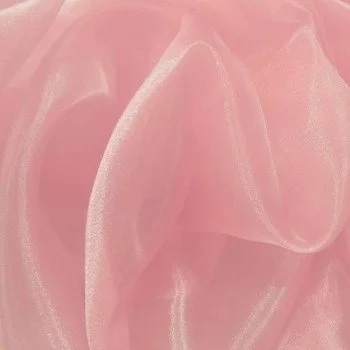 Organza Stoff Rosa