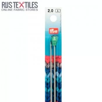 Breinaalden 2mm Aluminium 40cm PRYM 191472