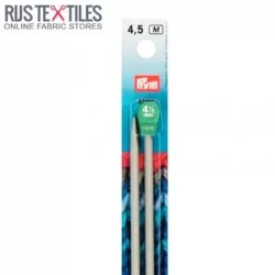 Stricknadeln 4,50mm Aluminium 40cm PRYM 191477