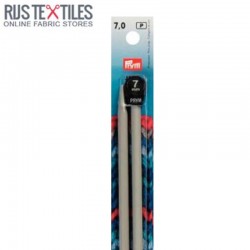 Aiguilles à Tricoter 7mm Aluminium 40cm PRYM 191481