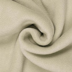 Tissu Polaire Beige Clair 