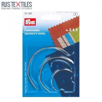 Upholsterer's Needles Curved No. 2-4-5 Silver-Colored Prym 131350 Upholsterer's Needles Curved No. 2-4-5 Silver-Colored Prym 131350