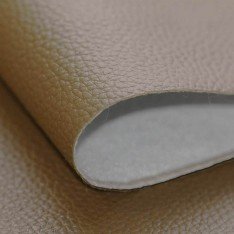 Tessuto Di Rivestimento In Similpelle Beige