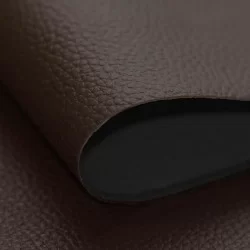 Tissu Simili Cuir Pour Sellerie Brun Foncé Tissu Simili Cuir Pour Sellerie Brun Foncé