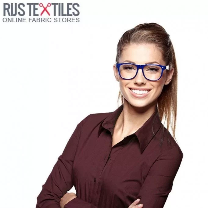 Baumwolle Poplin Stoff Bordeaux - (Poplin Baumwolle Stoffe)