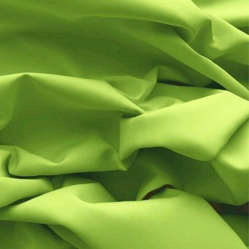 Bomuld Poplin Stof Lime