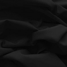 Baumwolle Poplin Stoff Schwarz 