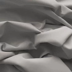 Poplin Cotton Fabric Light Grey