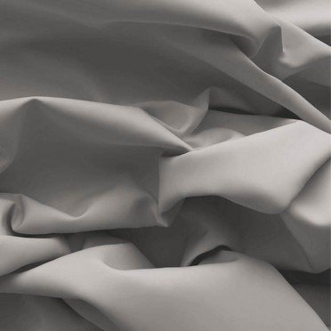 Popeline Di Cotone Tessuto Grigio Chiaro - (Popeline Di Cotone Tessuto)