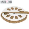 Braided Gimp Trim Dark Beige 9mm