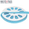Galonband Glans Licht Blauw 9mm