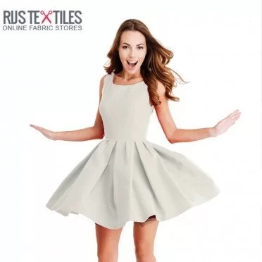 Punta Di Milano Jerseystoff Ecru Punta Di Milano Jerseystoff Ecru - (Jersey Stoffe)