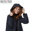 Regenjas Stof Marine  - (Mode Stoffen)