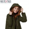 Regenjas Stof Leger Groen - (Mode Stoffen)