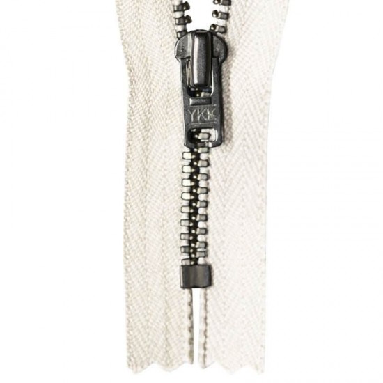 Zipper Off-White 18CM Metal Zipper Off-White 18CM Metal
