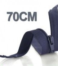 70CM Cerniera Lampo YKK In Plastica Divisibile 70CM Cerniera Lampo YKK In Plastica Divisibile
