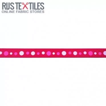 Nastro Grosgrain - Retrò Fucsia 15mm - (Nastri)