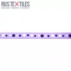 Ripsband - Retro Flieder 15mm