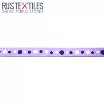 Ruban Gros Grain - Rétro Lilas 15mm Ruban Gros Grain - Rétro Lilas 15mm