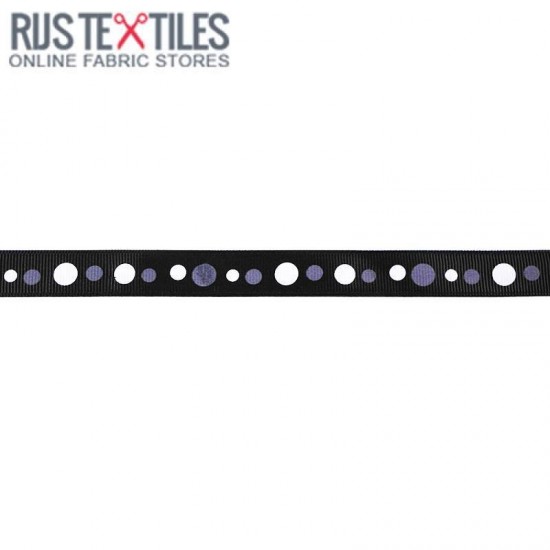 Grosgrain Ribbon - Retro Black 15mm Grosgrain Ribbon - Retro Black 15mm