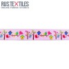 Ripsband - Vogelhuis Roze 25mm