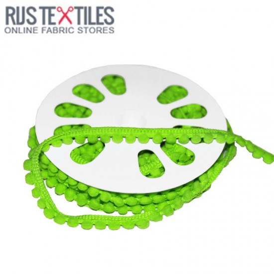 Pom Pom Trim 4mm Lime Pom Pom Trim 4mm Lime