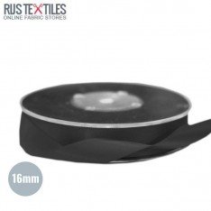 Satinband 16mm Schwarz