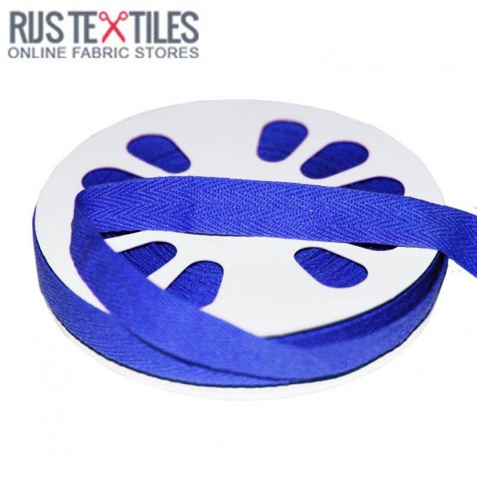 Nastro Twill Di Cotone Cobalto 15mm - (Nastri)