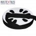 Cotton Twill Ribbon Black 15mm