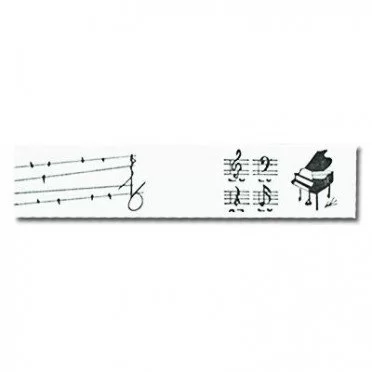 Rubans Piano 20mm | Rijs Textiles
