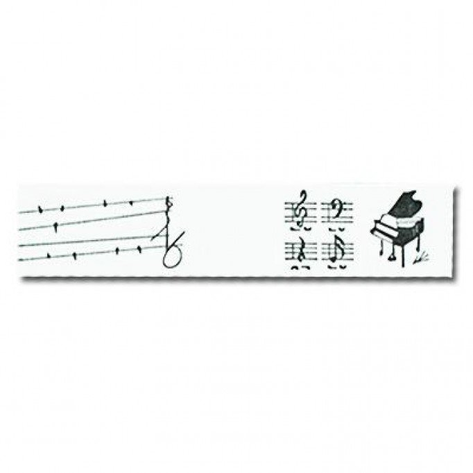Nastri in Cotone - Pianoforte 20mm | Rijs Textiles
