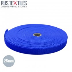 Sangle Polypropylene Cobalt 25mm (au Mètre) 