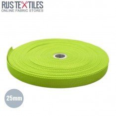 Nastro In Polipropilene Lime 25mm (Al Metro)