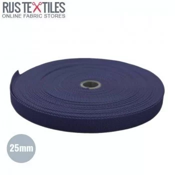 Gurtband Polypropylen Marine 25mm (Meterware) Gurtband Polypropylen Marine 25mm (Meterware)