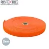 Polypropylene Webbing Orange 25mm (Per Meter)