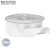Ruban Satin 25mm Blanc