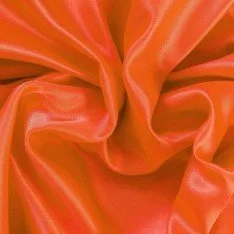Polyester Satinstoff Orange