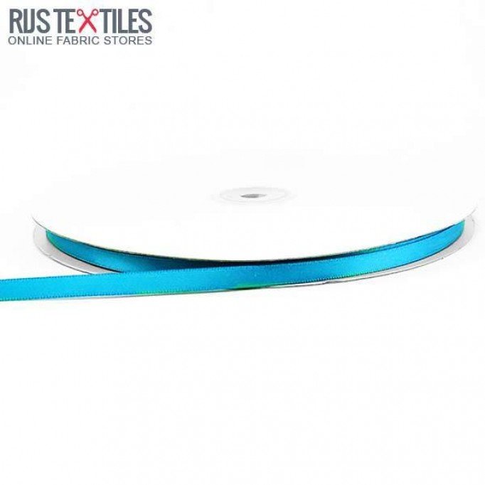 Satijnband 3mm Aqua  | Rijs Textiles
