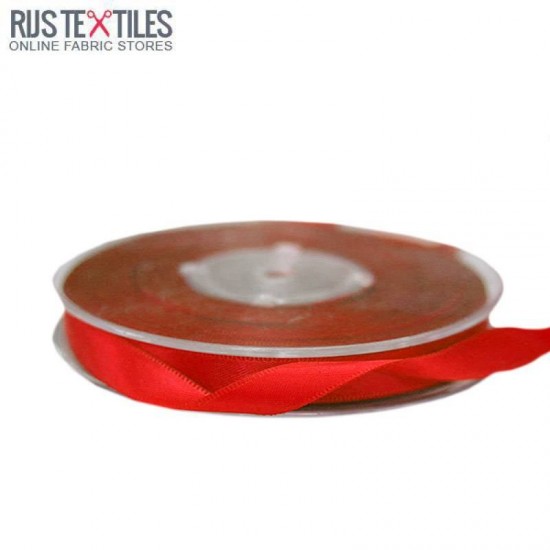 Satin Ribbon 9mm Red Satin Ribbon 9mm Red