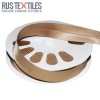 Nastri In Sbieco Di Raso Beige 20mm