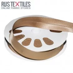 Skråbånd Satin Beige 20mm