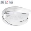 Satin Bias Binding White 20mm