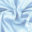 Tissu Satin Bleu Clair - (Tissu Satin)