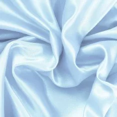 Polyester Satinstoff Hellblau