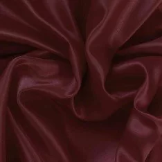 Polyester Satinstoff Bordeaux