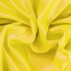 Polyester Satinstoff Gelb