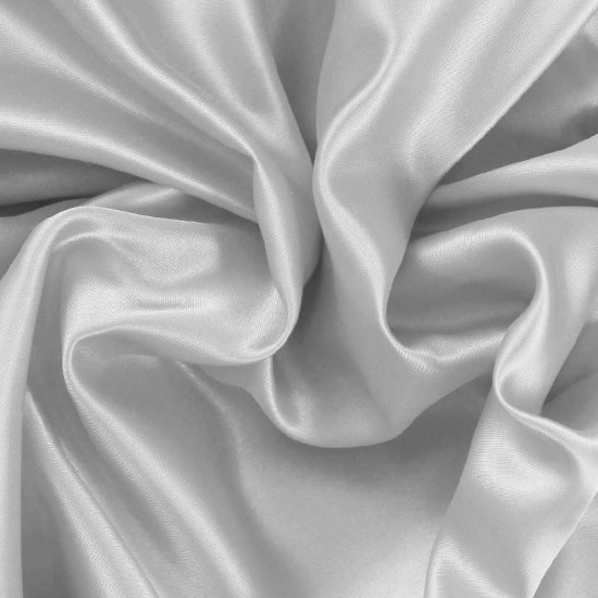 Satin Fabric Light Grey Satin Fabric Light Grey
